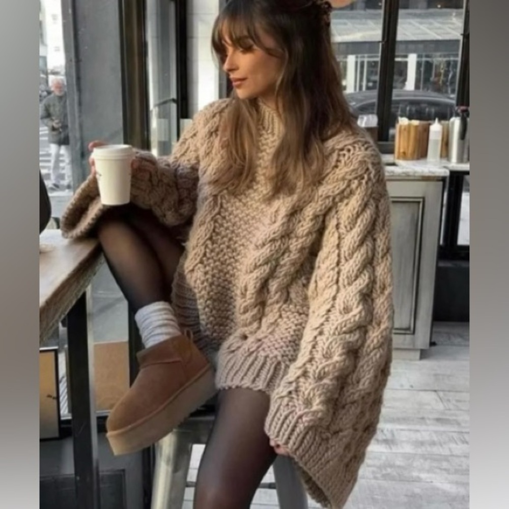 Oversized Knit Sweater